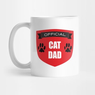 Official Cat Dad Mug